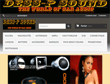 Tablet Screenshot of dess-p-sound.com
